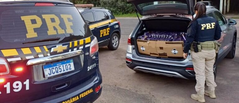 PRF prende libanês com R$ 200 mil em perfumes na BR-290