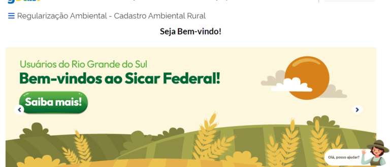 Cadastro Ambiental Rural do RS é integrado à plataforma federal