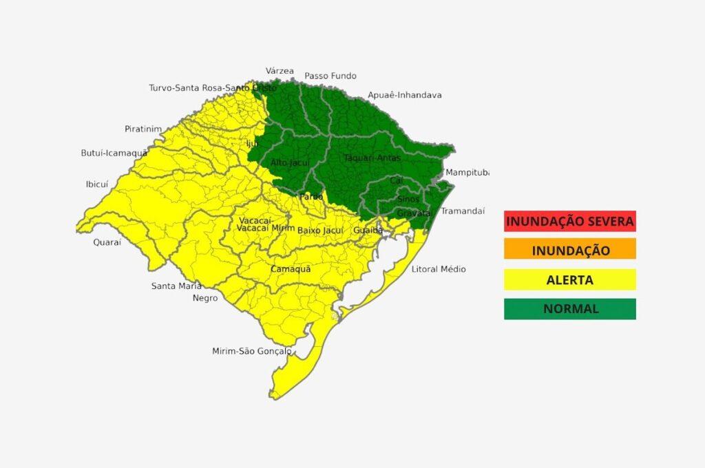 Crédito: Defesa Civil/RS