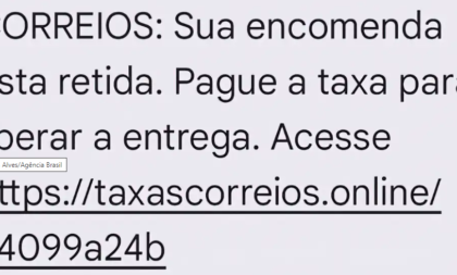 Correios alertam para golpe da taxa de retirada