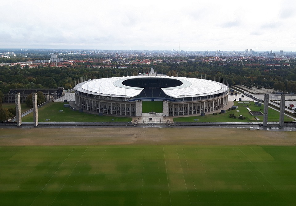 Estádio Olímpico de Berlim / Crédito: Pixabay