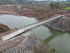 3º Batalhão conclui instalação de ponte sobre o Rio Forqueta