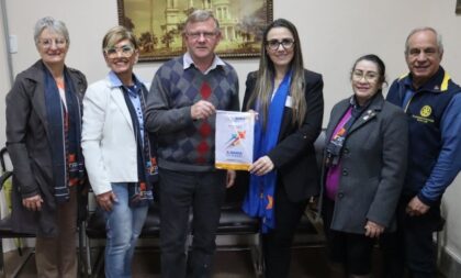 Presidente da Câmara recebe a visita da governadora do Rotary Club