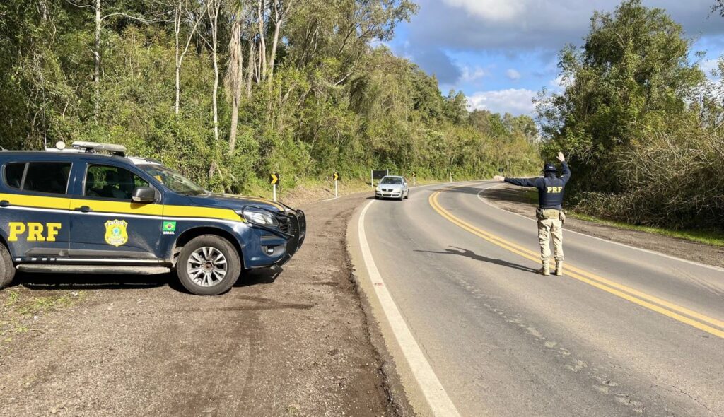 PRF deflagra operação com promessa de aumento no efetivo para fiscalizar as rodovias federais no RS / Foto: PRF/Divulgação