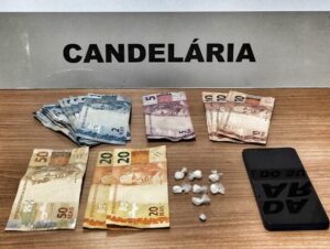 BM de Candelária prende dupla com crack e cocaína