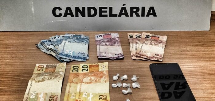 BM de Candelária prende dupla com crack e cocaína