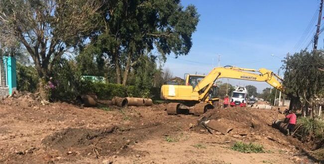 Obras de pavimentação mobilizam sede, Boa Vista e Vila Paraíso