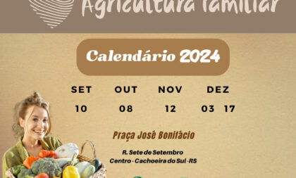 Feira da Agricultura familiar tem mais uma edição na Praça