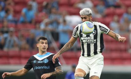 Grêmio segura líder Botafogo para garantir mais 1 ponto no Brasileirão