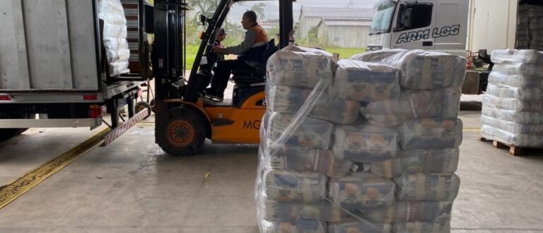 Estado entrega kits de alimentos na próxima semana para Cachoeira do Sul