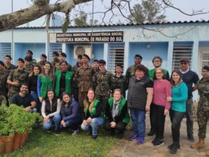 Defensoria Pública e 13º GAC realizam caravana em Paraíso do Sul