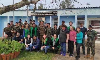 Defensoria Pública e 13º GAC realizam caravana em Paraíso do Sul