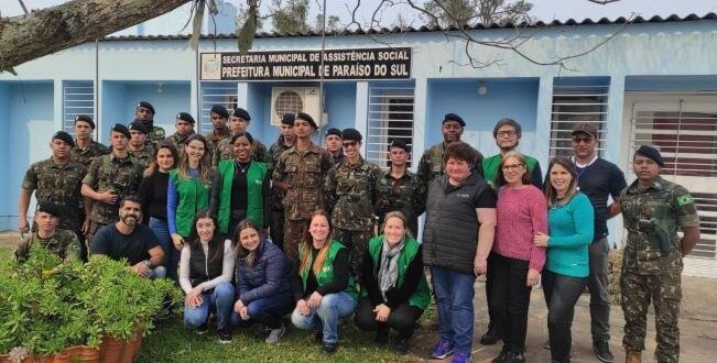 Defensoria Pública e 13º GAC realizam caravana em Paraíso do Sul