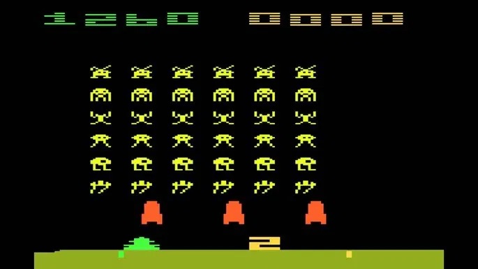 Space Invaders / Atari / Crédito: Reprodução