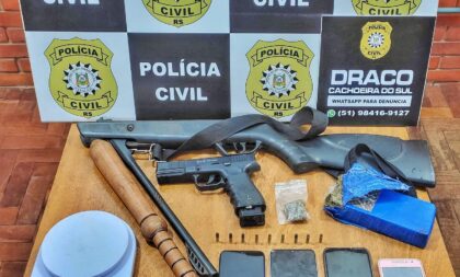 Polícia prende mãe e filho por tráfico no Vila Nova