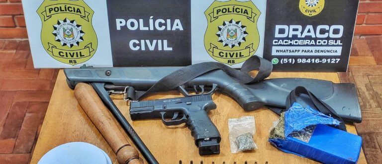 Polícia prende mãe e filho por tráfico no Vila Nova