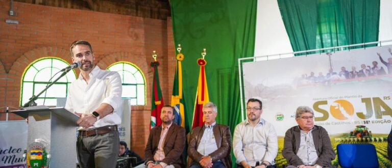 Leite aos sojicultores na Abertura do Plantio: “alavanca da nossa economia”