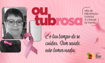 Outubro Rosa: campanha destaca luta de educadora cachoeirense contra doença