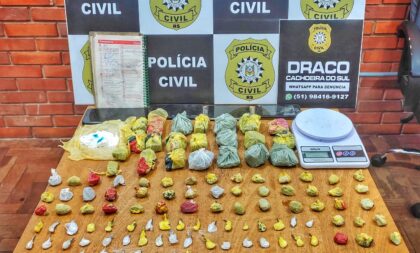 Polícia prende homem por tráfico na Vila Piquiri