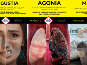 Anvisa reforça campanha contra fumo em embalagens de cigarros