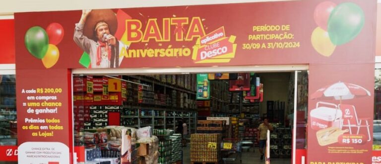 Baita Aniversário Clube Desco chega com promoções e sorteios de brindes