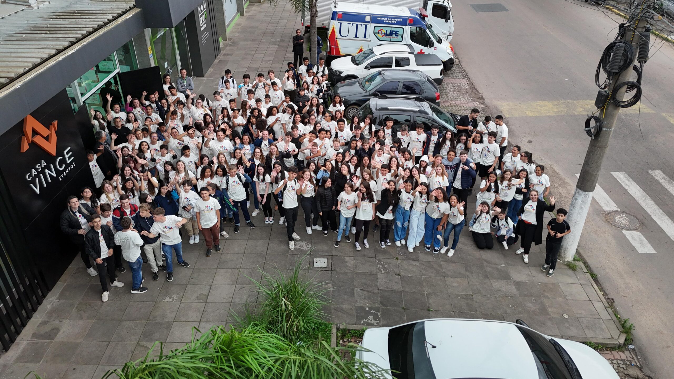 Cooperativismo escolar movimentou evento promovido pela Sicredi Gerações RS/MG em Guaíba