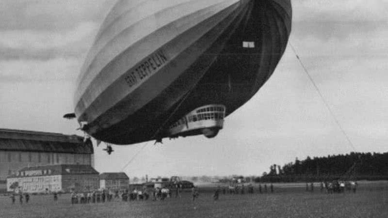 Zeppelin / 15 de outubro / Crédito: Domínio Público