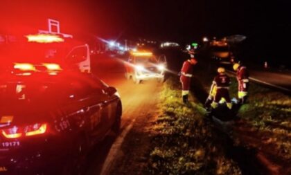 Cachoeirense morre atropelada na BR-386, em Lajeado