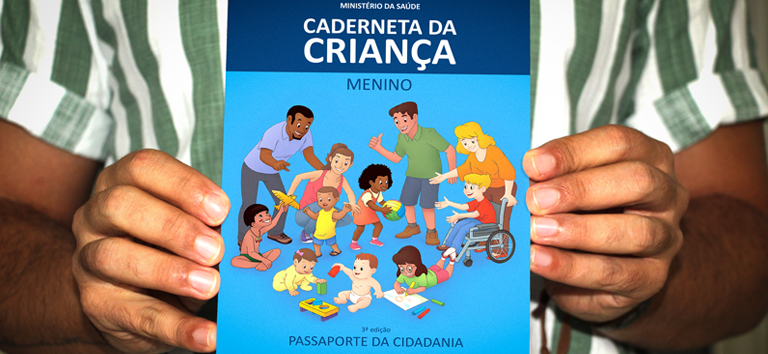 Caderneta da Criança é instrumento fundamental para o acompanhamento da saúde e do histórico do desenvolvimento infantil nos primeiros anos de vida / Foto: Ministério da Saúde/Divulgação