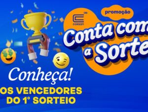 Promoção Conta com a Sorte Corsan tem primeiros ganhadores