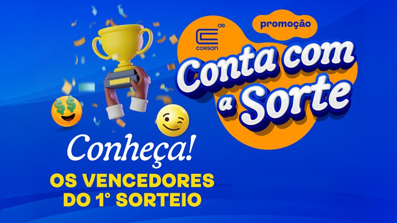 Promoção Conta Com a Sorte, da Corsan, teve primeiros ganhadores anunciados nesta quarta-feira / Foto: Corsan/Divulgação