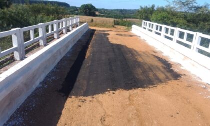 Força-tarefa realiza melhorias na Ponte da Ferreira