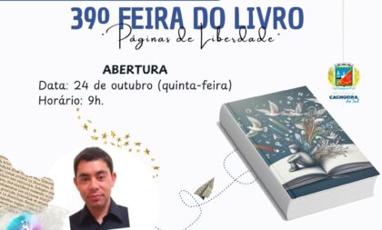 Literatura e Liberdade marcam a 39ª edição da Feira do Livro