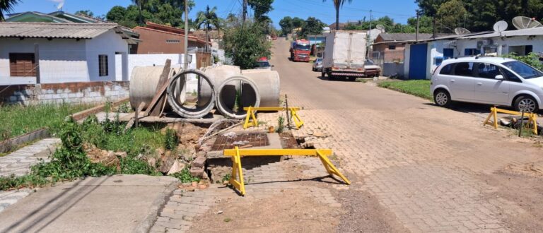 Prefeitura não consegue concluir obra há dois anos