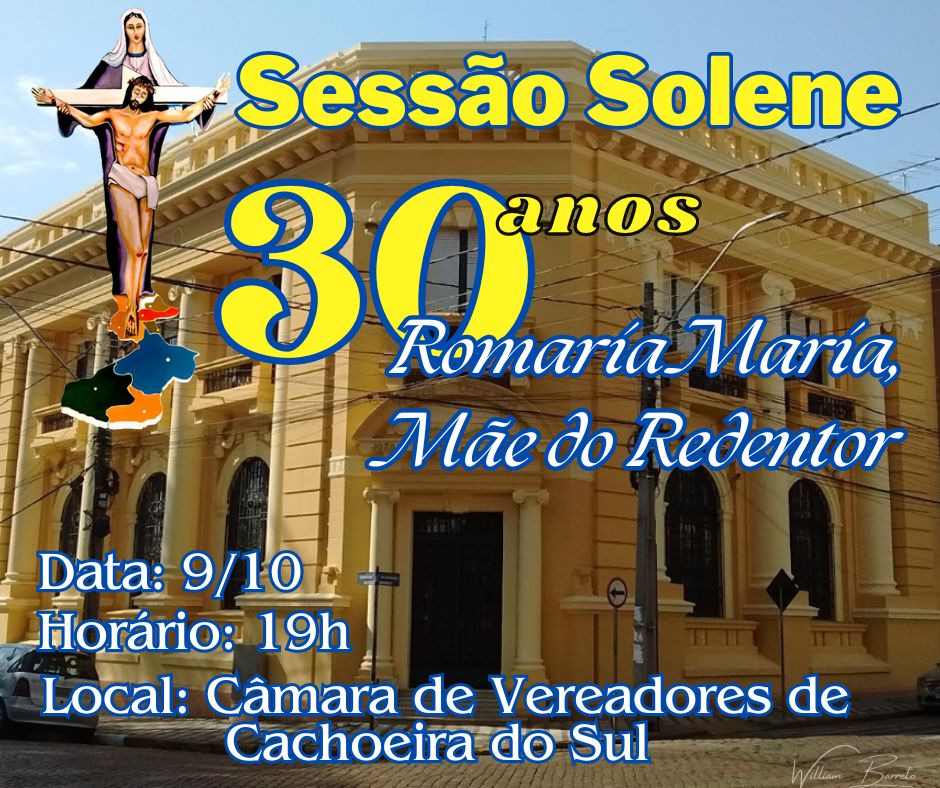 30 anos da Romaria: Diocese de Cachoeira do Sul será homenageada pela Câmara pelas três décadas de sua principal celebração religiosa / Foto: Divulgação