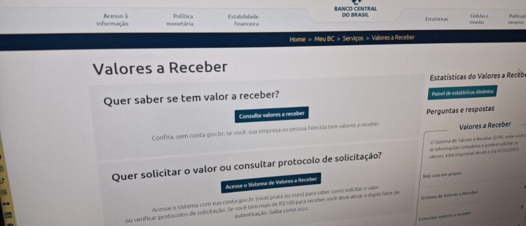 Saque de dinheiro esquecido é prorrogado por 6 meses