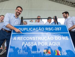 Duplicação da RSC-287 tem início