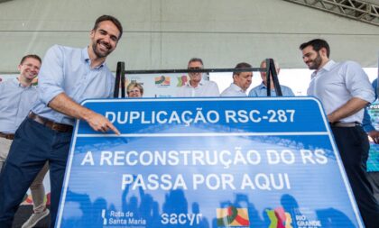 Duplicação da RSC-287 tem início