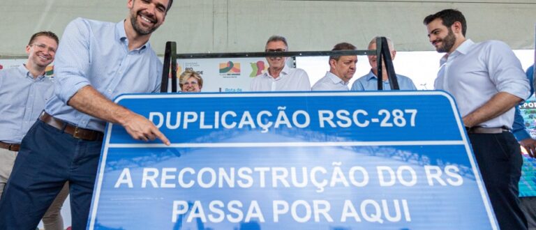 Duplicação da RSC-287 tem início