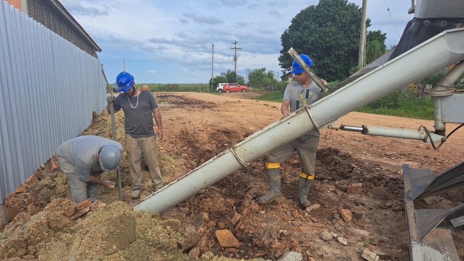 Em obras, escola Piquiri fica em Cachoeira do Sul, um dos municípios que passa a ser atendido pela contratação simplificada / Crédito: Robinson Blatt de Oliveira/SOP