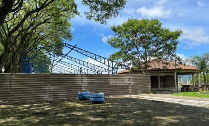 Paraíso do Sul: obras da Rua Coberta seguem com foco na festa natalina