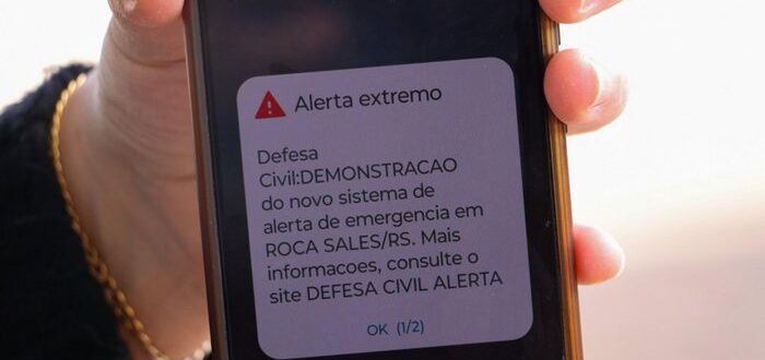 Novo sistema de alerta da Defesa Civil entra em operação