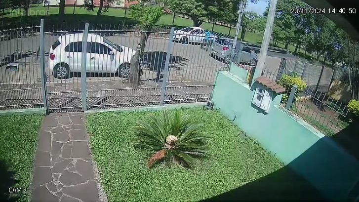 Execução no Bairro Barcelos, ocorrida nesta quarta-feira, mobiliza as forças policiais em Cachoeira do Sul / Foto: Reprodução