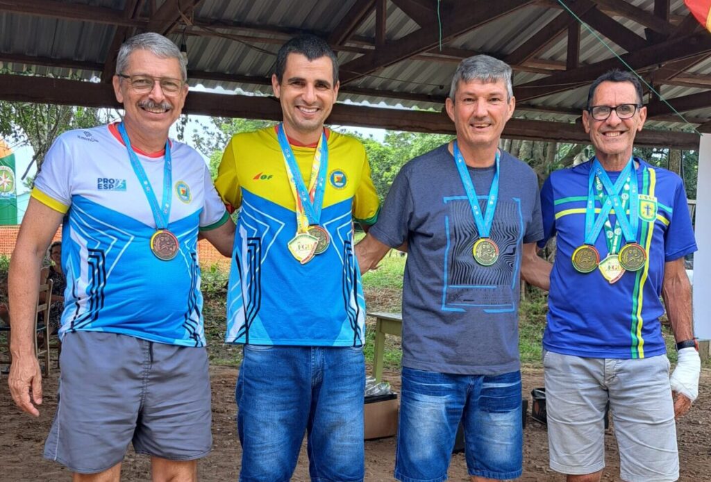 Elesbão, Cleber, Acemar e Vargas, da esquerda para direita / Crédito: Divulgação