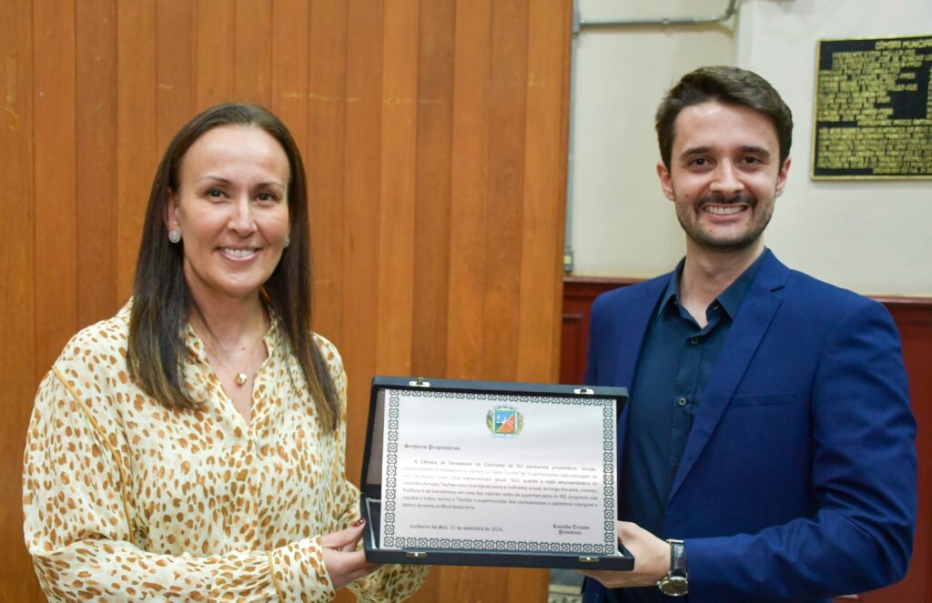 CEO da Companhia Tischler, Mariane Labres, e o presidente do Conselho de Administração, Matheus Tischler / Fotos: Divulgação