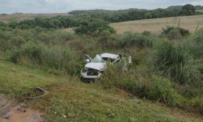 Colisão frontal resulta em morte na BR-392