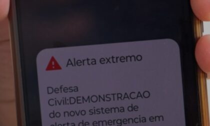 Defesa Civil: cachoeirenses integram teste de ferramenta de alerta a partir do dia 30