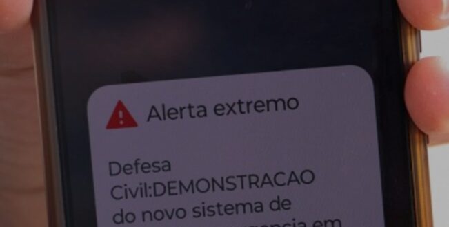 Defesa Civil: cachoeirenses integram teste de ferramenta de alerta a partir do dia 30