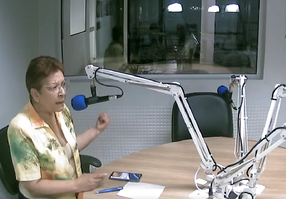 Dalcira de Oliveira, jornalista e produtora do programa da Vale FM 99.1 / Crédito: Reprodução