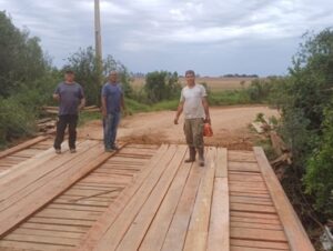 ​Secretaria do Interior reformou a Ponte do Despraiado